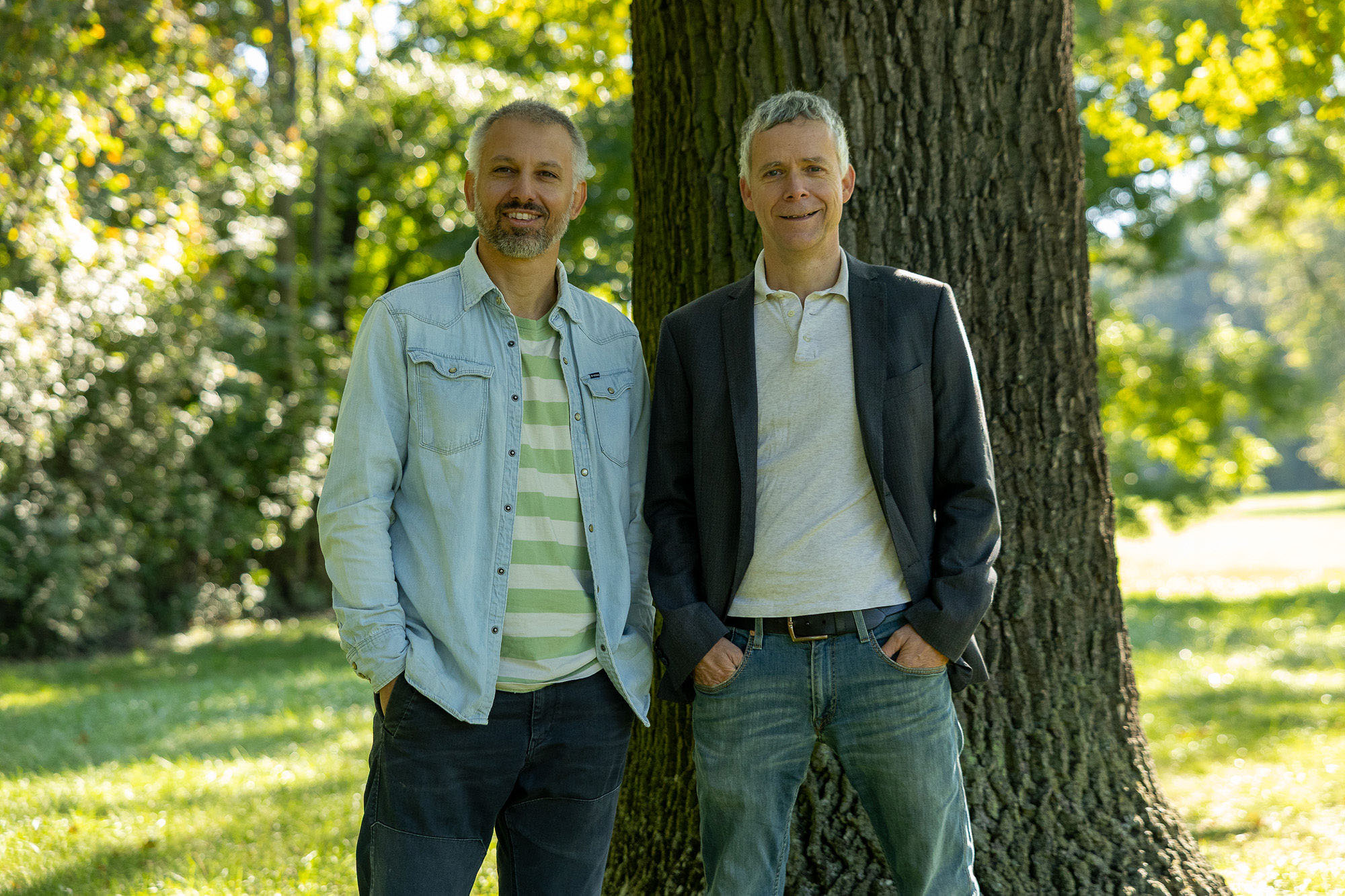 Christian Hinterwallner und Robert Schwarz, das Team von Ganz Mann Sein